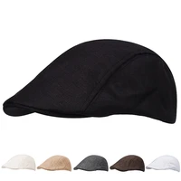 new simple style mens and womens fashion berets outing travel painter cap breathable newsboy cap gatsby cap