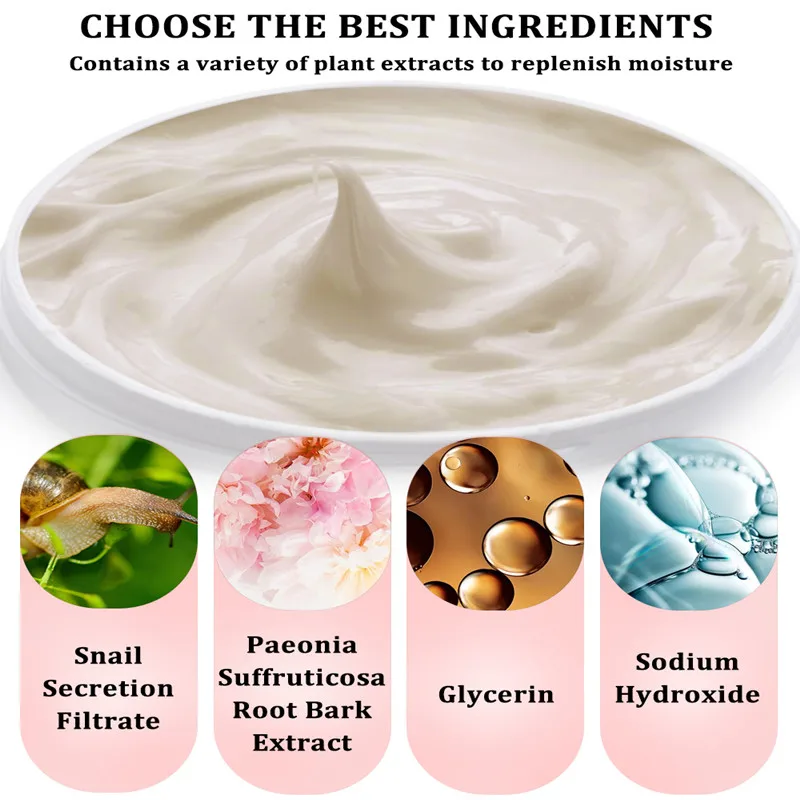 

Peony Anti Wrinkle Facial Cream Nourishing Anti Aging Whitening Skin Care Acne Treatment Hyaluronic Acid Snail Cream