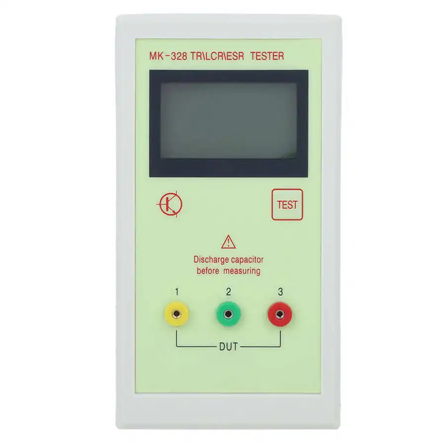 MK-328 Transistor Tester Inductance Capacitance Resistance Test Meters Electronic Meter TR LCR ESR Capacitor Resistor | Инструменты