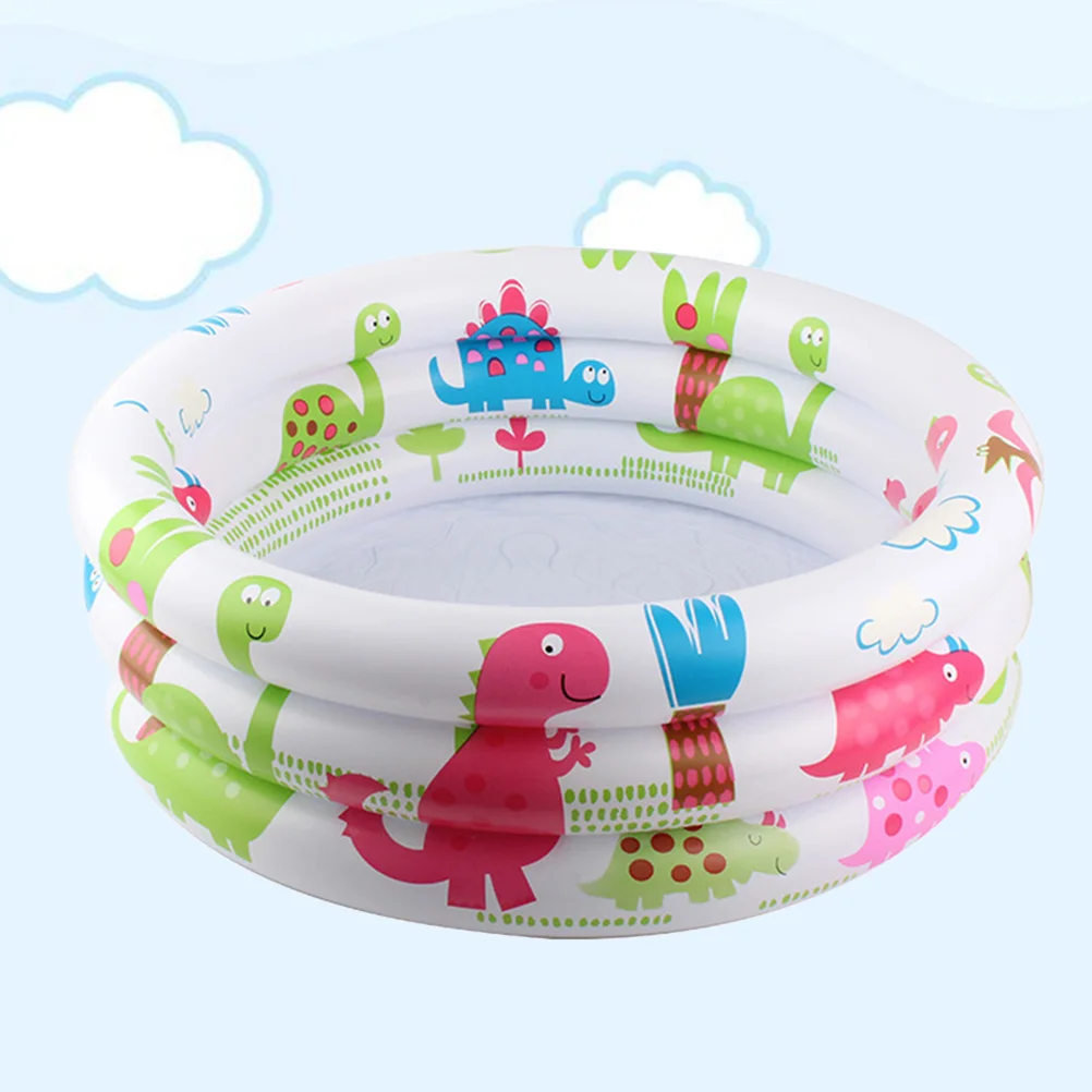 

Inflatable Pool Bathtub Funny Water Mattress Cartoon Swimming Pool for Boys Girls