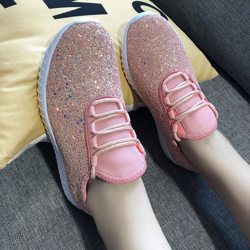 Беговые кроссовки Bjakin для женщин легкие со шнуровкой Нескользящие спорта бега