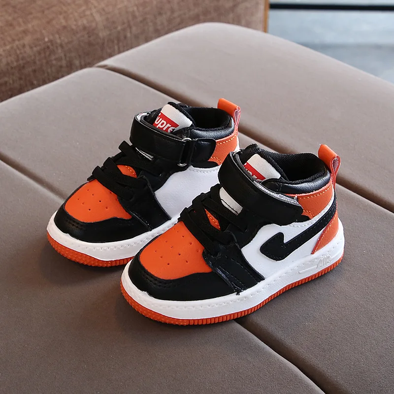 2019 хит модная спортивная обувь для мальчиков и девочек нескользящая Мягкая