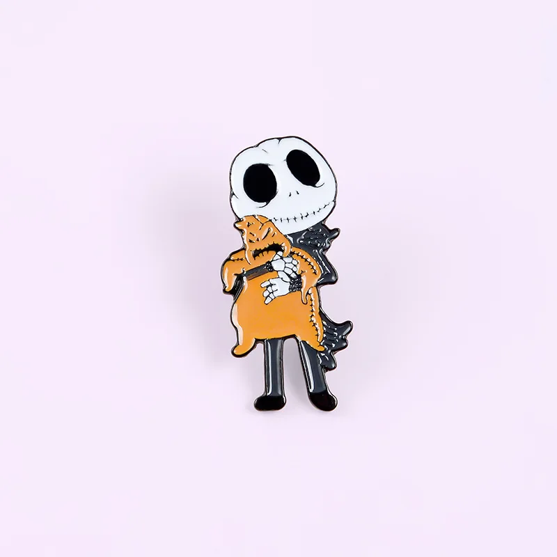 Новинка Skelator эмаль Pin значок булавки на отворны | Украшения и аксессуары