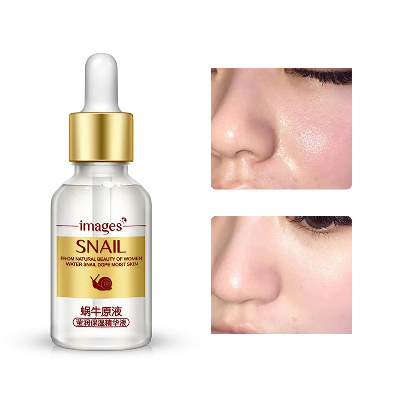 

Snail Extract Serum Face Essence Anti Wrinkle Hyaluronic Acid Anti Aging Collagen Whitening Moisturizing Face Skin Care Beauty
