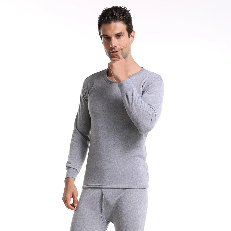 2022 Thick Thermal Underwear Sets Long Johns Winter Clothes For Men Plus Size Warm Underwear For Male Slim Invisible