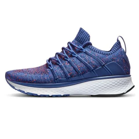 Blue Size41 Новинка Xiaomi Mijia 2 Sneaker Smart Sports Uni-moulding Techinique Fishbone Lock system эластичная вязанная амортизирующая подошва - Цвет: Blue Size41