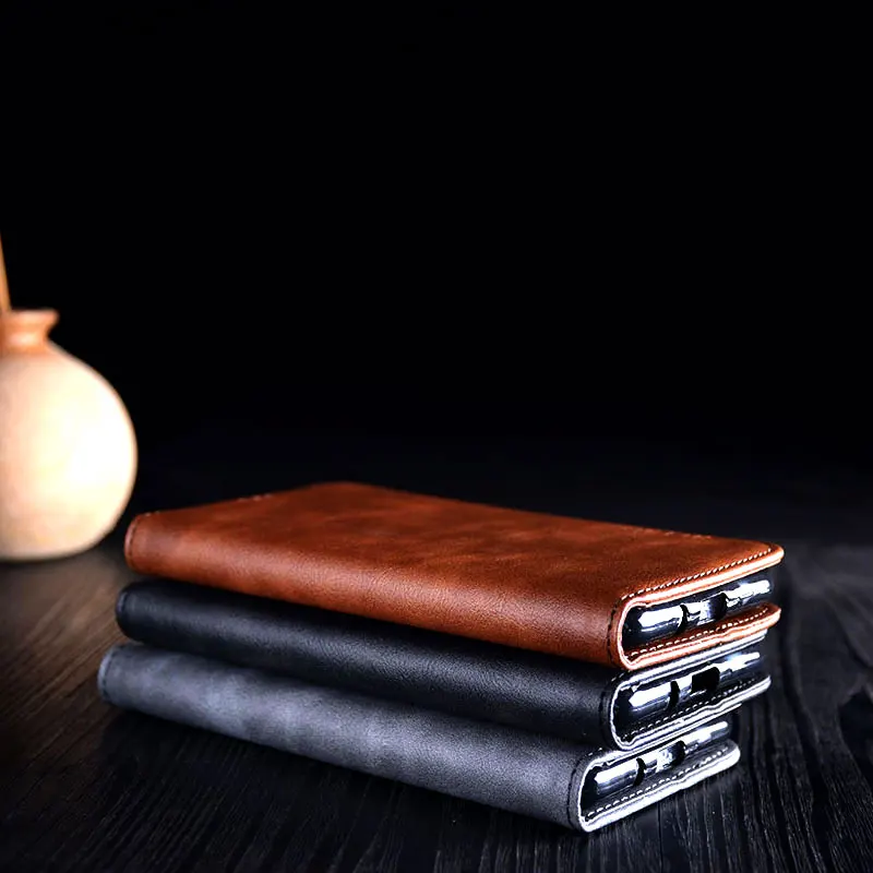 Чехол для sony Xperia L1 L2 L3 x xa xa1 xa2 xz xz1 xz2 xz3 PREMIUM z5 funda Роскошный кожаный чехол-книжка без магнитов