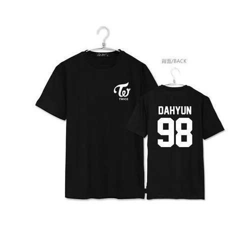 Летние футболки унисекс с двойным логотипом и именем члена | Женская одежда