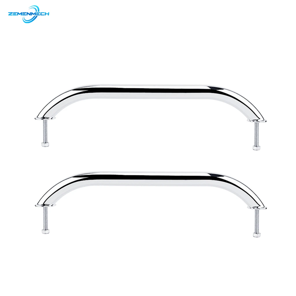 

2 шт. 316 Нержавеющая сталь поручень дверь Перила сцепление рельсы поручень ручка с болтом лодка морская яхта Ванная комната оборудования