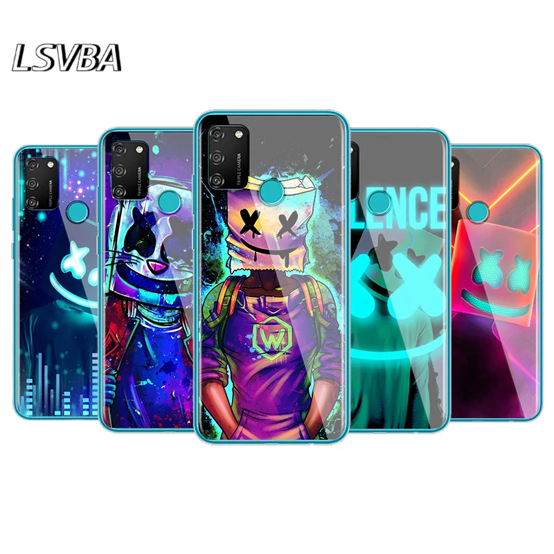 

Cool Electronic Music Smiley For Honor V9 Play 3E 8S 8C 8X MAX 8A 2020 Prime 8 7S 7A Pro 7C Phone Case