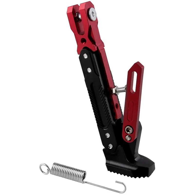 

Motorcycle Kickstand Adjustable Tripod Holder Universal Motor Scooter Modified Foot Side Stand Motorcycle Accessories