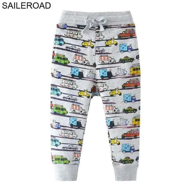 7016 pants SAILEROAD, детские пижамы для девочек, Осенний пижамный комплект с длинными рукавами, Детская домашняя одежда, ночное белье для мальчиков, ночное белье для девочек - Цвет: 7016 pants