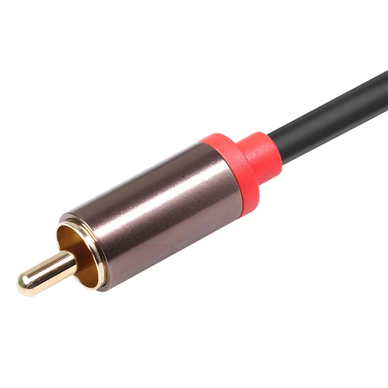 Новый Rca кабель Hi-Fi стерео 3 5 мм до 2Rca аудиокабель Aux Jack нашникиов для усилители