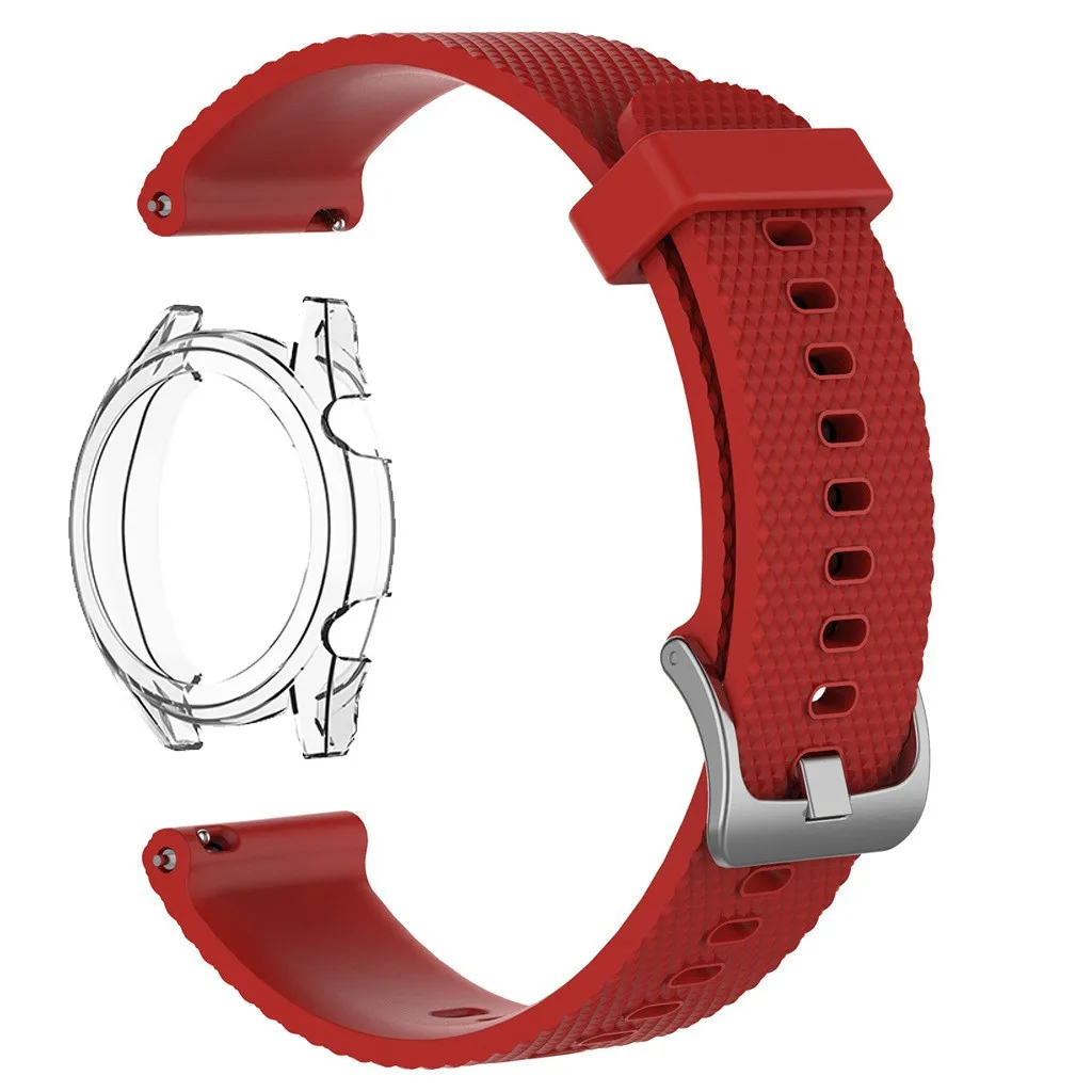 Цветные Ремешки для наручных часов силиконовый спортивный сменный ремешок Huawei