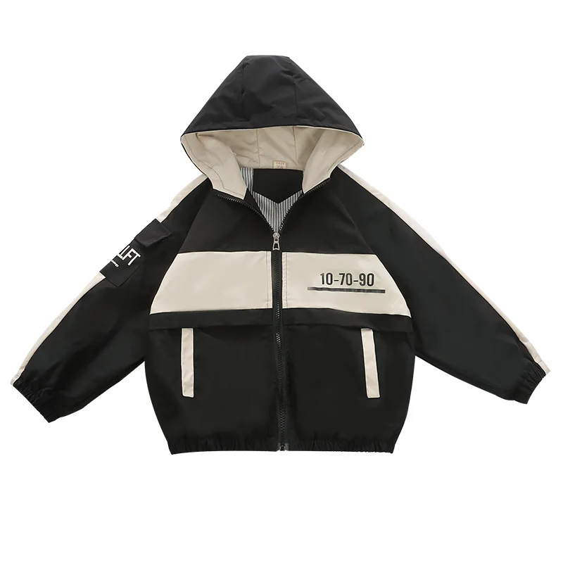 

Sport Spring Autumn Boy Coat Overcoat Top Kids Costume Teenage Gift Children Clothes High Quality Plus Size