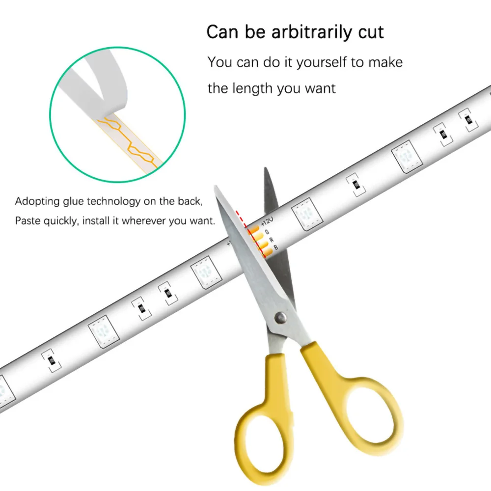 Festoon Led Light Strip Lights For Room Decor Outside Christmas Decoration Rgb Tape TV Neon | Лампы и освещение