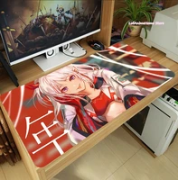 game arknights nian mouse pad large laptop computer keyboard mat thicken tabletop high quality mousepad playmat cosplay gift