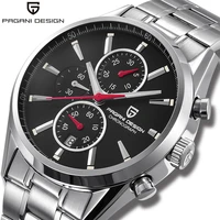 pagani design mens quartz watches top brand luxury business watch male military waterproof chronograph men clock reloj hombres