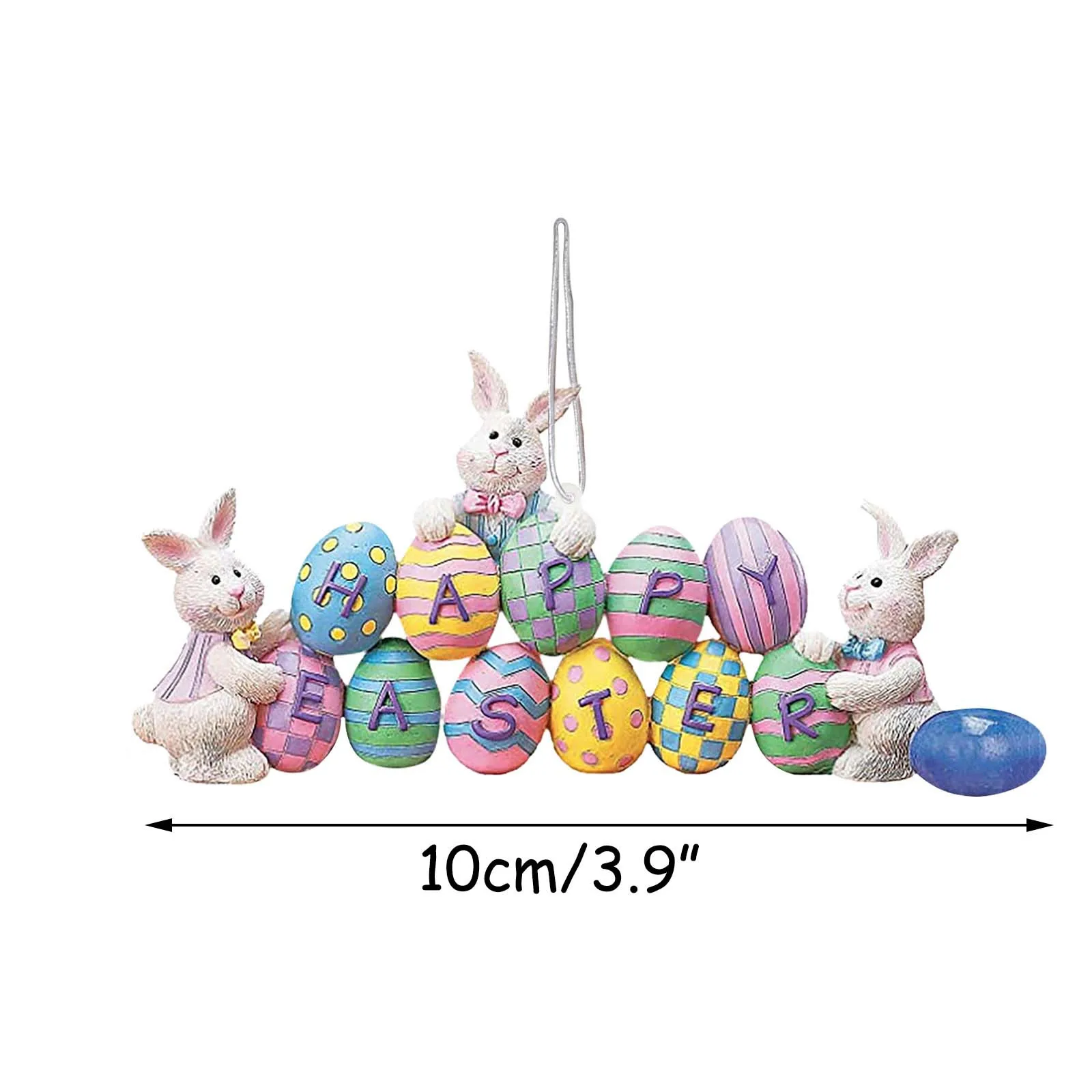 

25# Easter Decorations Easter Party Bunny Ornament Easter Eggs Hanging Art Deco For Home Decoration Home Decor