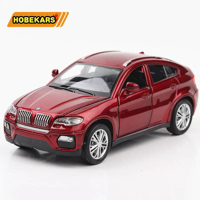 Модель литая автомобиля SUV X6 1:32 модель из металлического сплава с отображением и