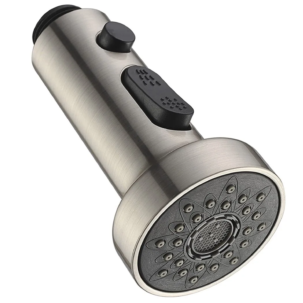 

Pull Out Kitchen Mixer Tap Head Replacement Spray Head 3 Settings Shower Head Universal 1/2-inch Connection