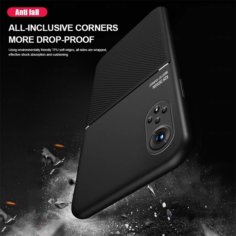 Автомобильный Магнитный кожаный чехол для Honor 50 Honor50 Xonor NAM-LX9 6 57 &quotбампер из ТПУ