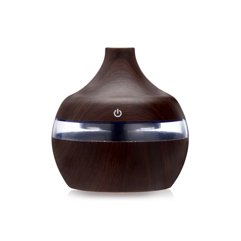 Electric Humidifier Aroma Oil Diffuser Ultrasonic Wood Grain Air USB Mini Fog Machine LED Light | Дом и сад