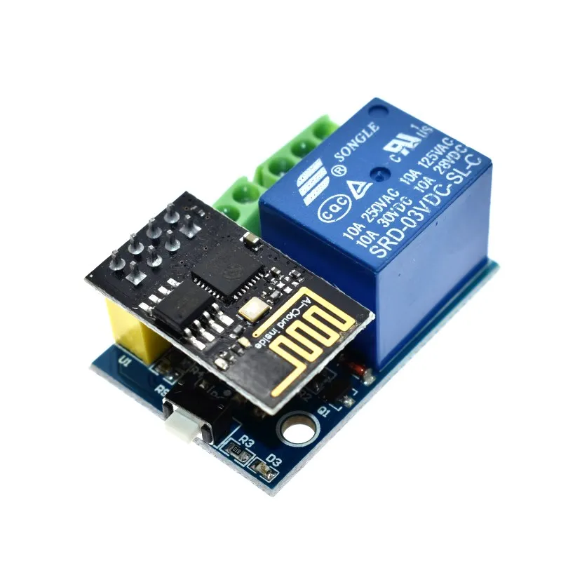 Suq ESP8266 ESP-01S 5V WiFi релейный модуль DS18B20 DHT11 вещи умный дом пульт дистанционного