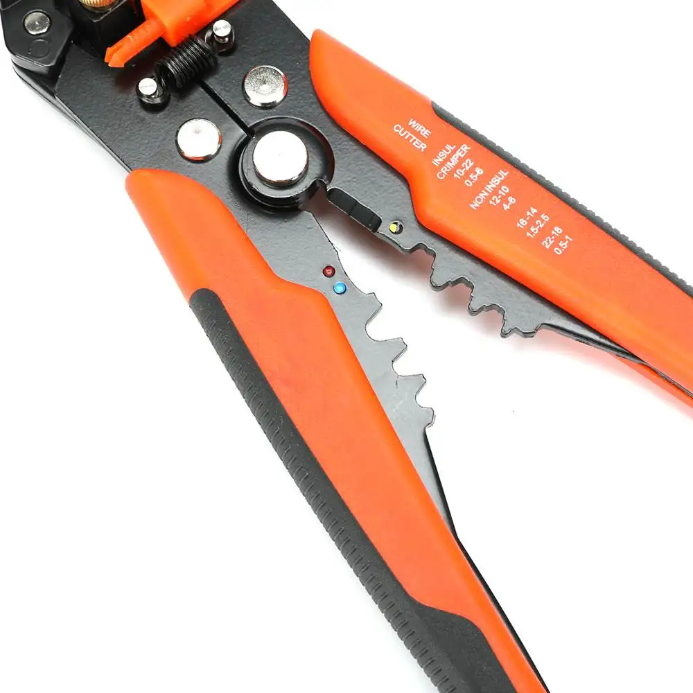 

Automatic Wire Stripper cable stripping tool Multifunctional Crimper Cable Cutter Pliers Terminal 0.2-6mm2 Crimping Tool