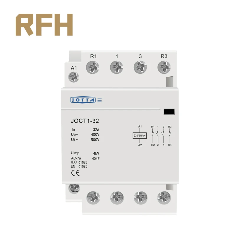 4P 32A 220V/230V 50/60HZ профиль ac контактор для дома 1NO 3NC/ 2NO 2NC/3NO 1NC/4NO/4NC | Обустройство