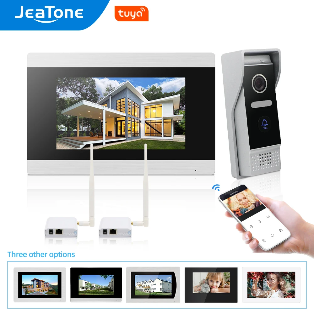 JeaTone Wireless IP Video Door Phone Doorbell 7