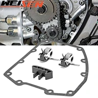 motorcycle accessories for harley twin cam 1999 2006 cam chain tensioner outer inner complete kit wguide cover gasket