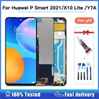 Высококачественный для Huawei P Smart 2021 телефон ЖК-дисплей сенсорный экран дигитайзер в сборе для Huawei X10 Lite PPA-LX2 Y7A ЖК