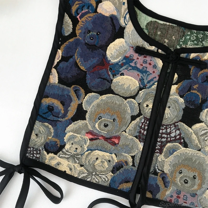 

Women Chinese Style Embroidery Half Top Shawl Vintage Flroal Cheongsam Fake Collar Decorative Neck Cover Dickey Capelet A13 21