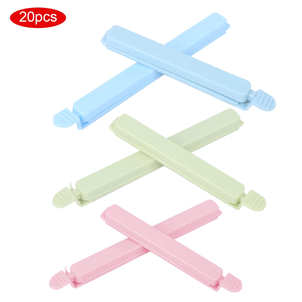 Пластиковая герметизирующая машина 20 шт. портативные зажимы для упаковки