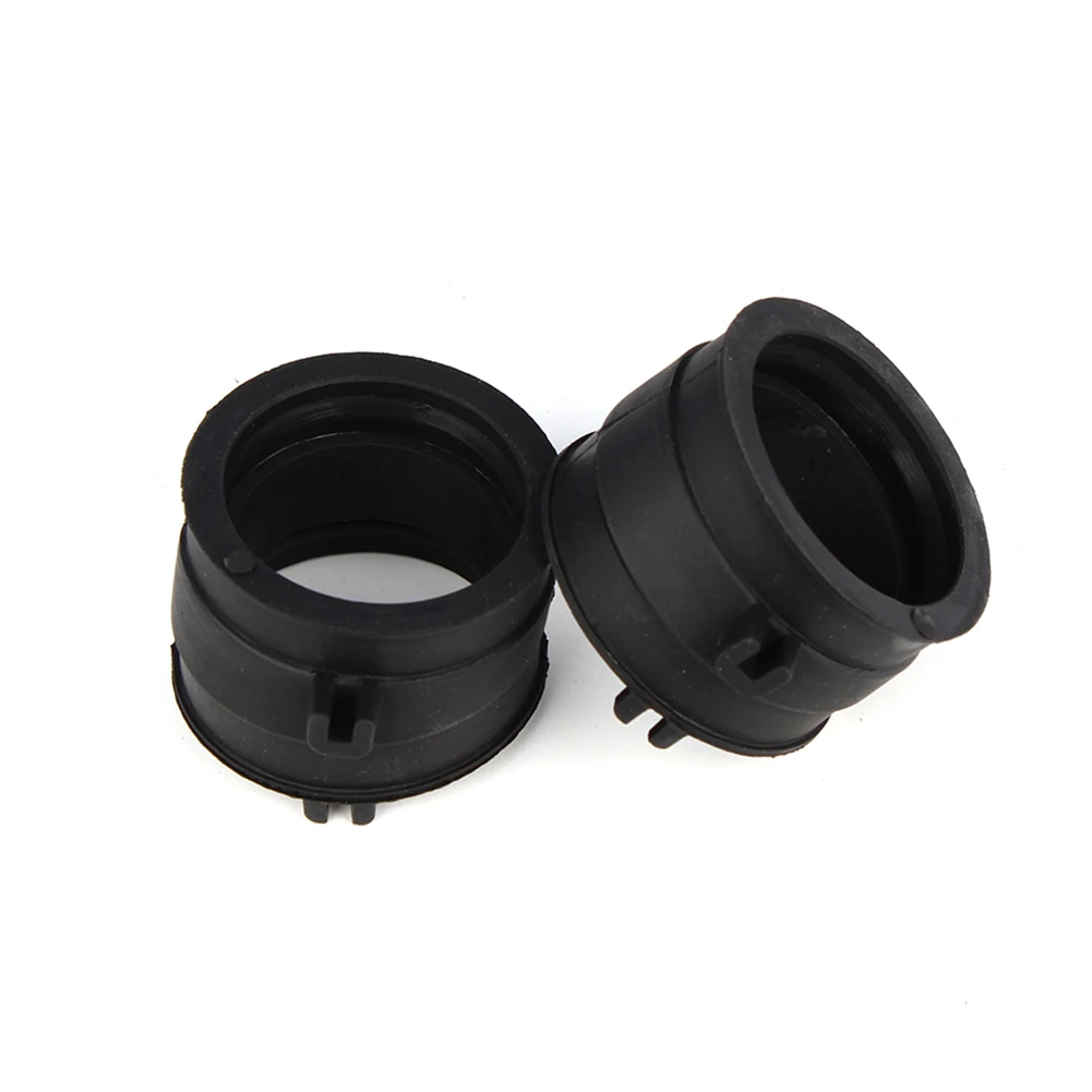 2x Motorcycle Carburetor Interface Adapter Intake Manifold Boots For Honda NTV650 NT650 VT600 VT750 XL600V XLV600 XL650V XLV650 |