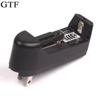 Универсальное зарядное устройство Gtf и eua для перезаряжаемых литий-ионных аккумуляторов 3,7 В, 18650, 16340, 14500