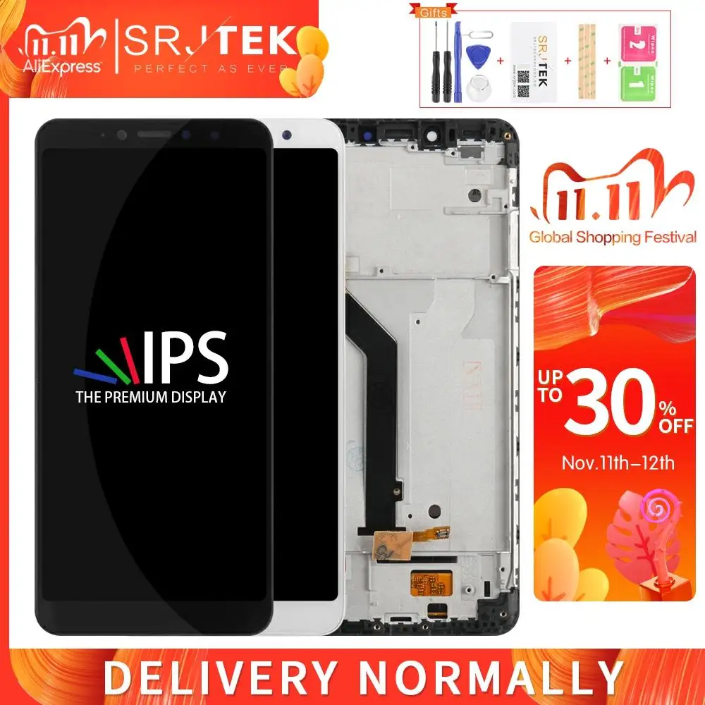ЖК дисплей Srjtek для Xiaomi Redmi S2 матрица Y2 сенсорный экран датчик дигитайзер полная