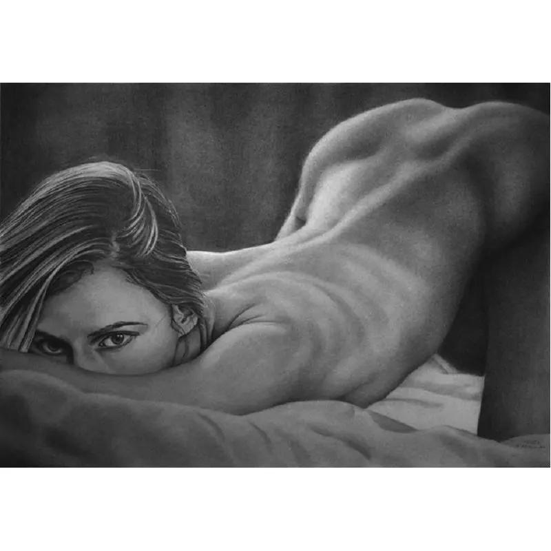 Полноразмерная круглая Алмазная 5D картина сделай сам вышивка крестиком Женская