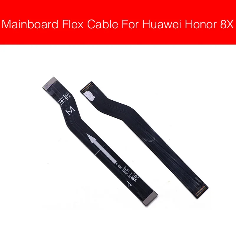 Разъём материнской платы flex кабель для huawei Honor 5A 5C 5X6 6A 6X 7A 7X 8A 8C 8X материнская плата основная плата Flex ленты Запчасти - Цвет: For Honor 8X