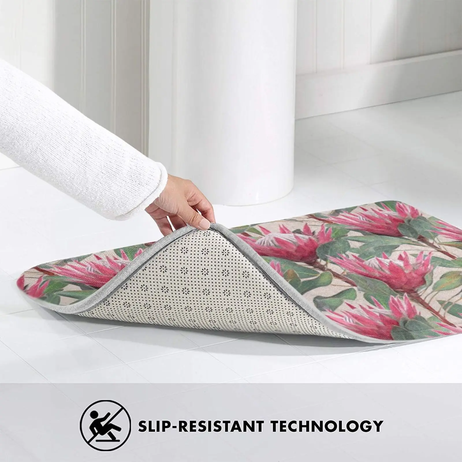 

Painted King Proteas On Cream Carpet 2448 Carpet Protea King Proteas Floral Flower Pattern Painted