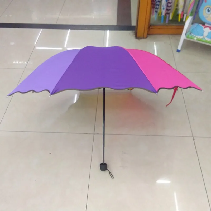 Цветной маленький детский зонт Guarda-chuva складной от дождя Радужный зонтик | Дом и