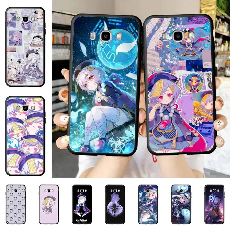 

YNDFCNB Qiqi Genshin Impact Phone Case for Samsung J 4 5 6 7 8 prime plus 2018 2017 2016 J7 core