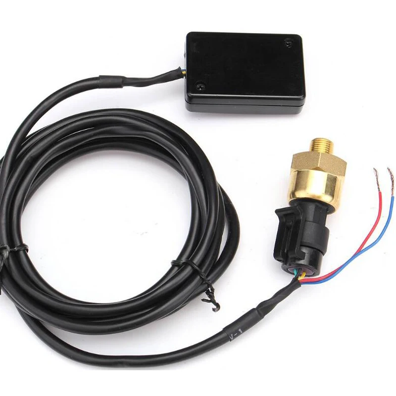 Универсальный высокое качество 1/8 npt датчик 12v цифровой датчик масла давления дисплей измеритель давления турбинного масла/измеритель влажности с датчиком OPM-01