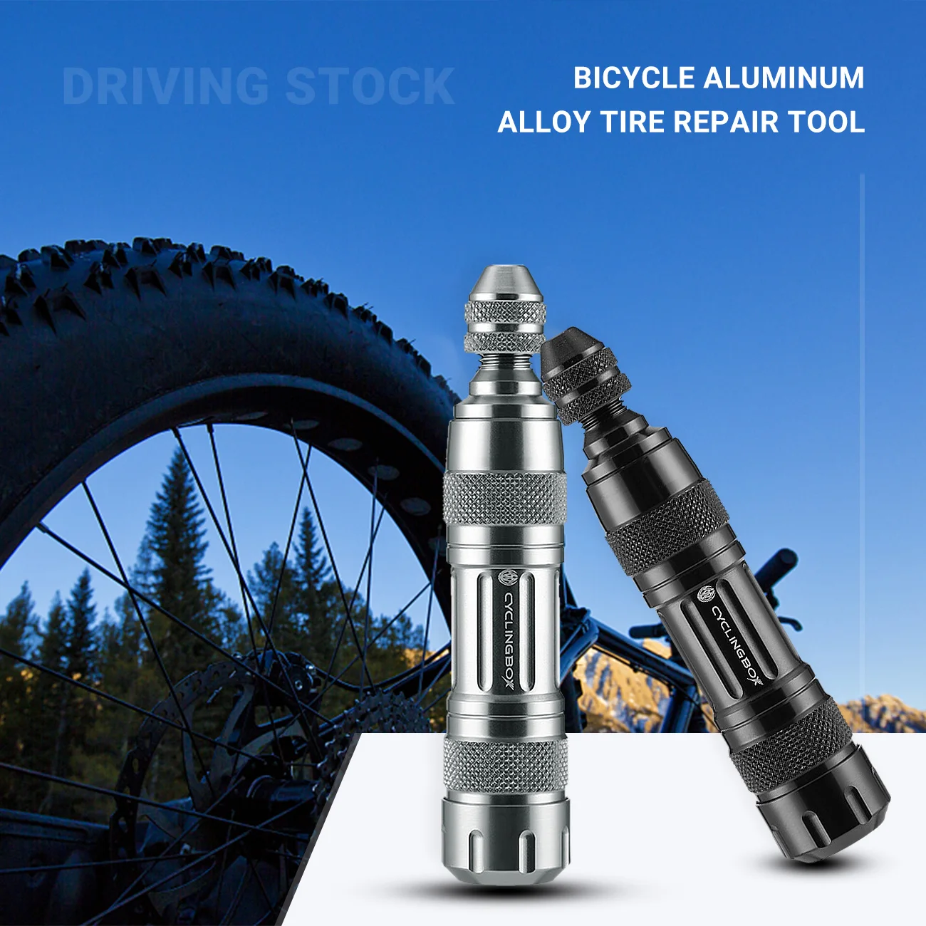 

Tire Repair Kit 5pcs Rubber Strip And Bicycle Tire Repair Drill For MTB Road Bike Tubeless Repair Tool Simple Set