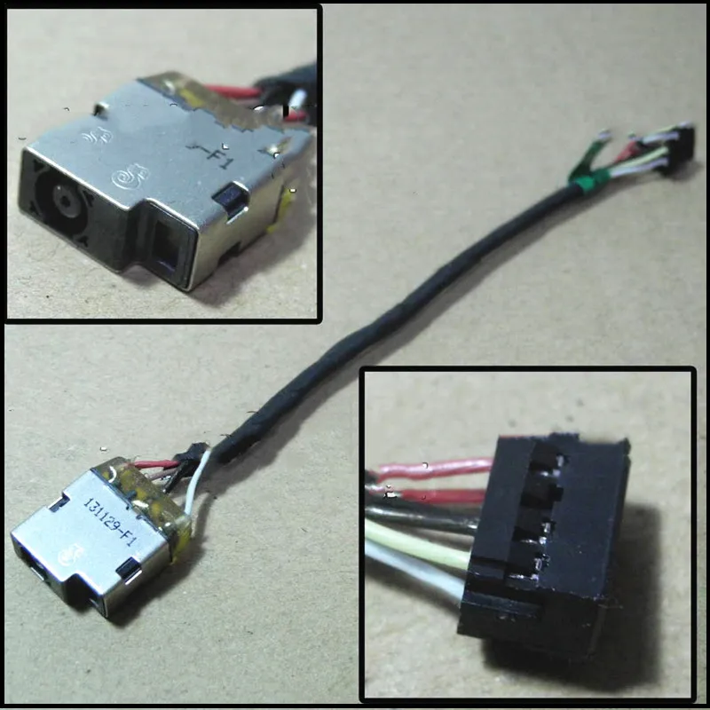 Ноутбук DC Jack Мощность кабель для HP 14 D e024tx e021 e022 e023tx шт. Штепсель зарядки