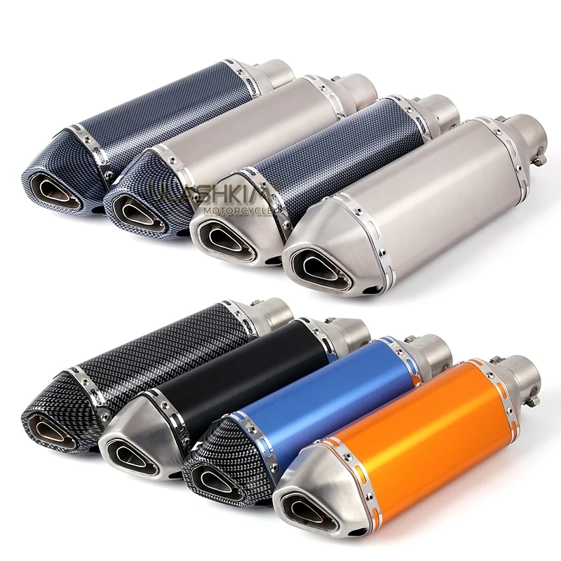 36~ 51 мм универсальный глушитель выхлопной трубы мотоцикла Escape slip on Pipe Fit мотоцикл Скутер ATV Dirt Bike Мопед