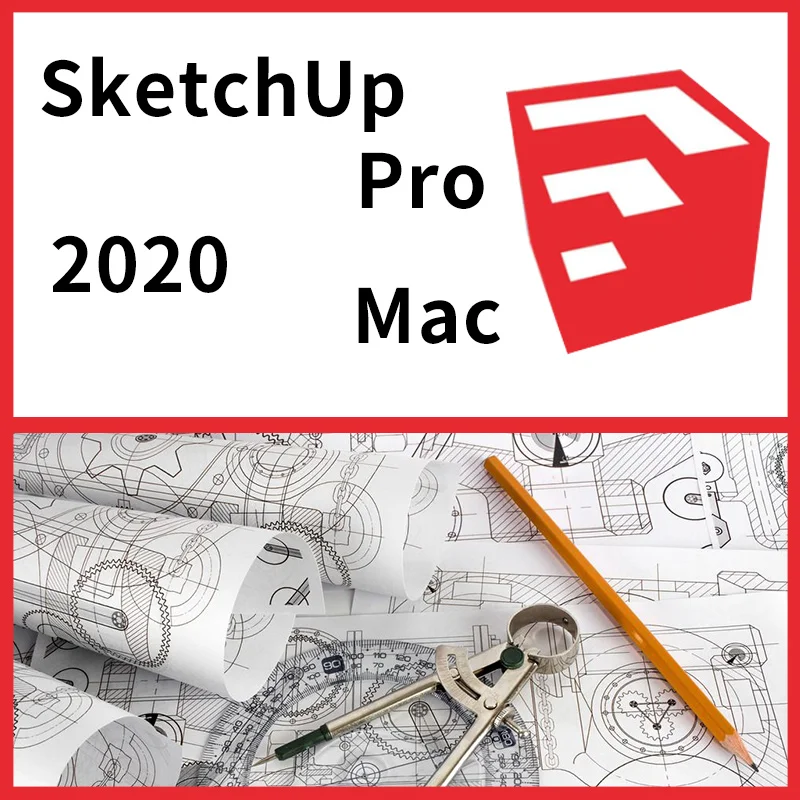 

SketchUp Professional 2020 Full Version 3D Design CAD - Lifetime Activation For Mac Fast Delivery