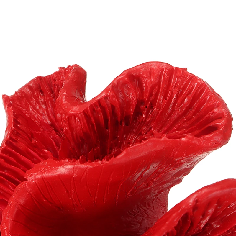 

1pc 12X12X5CM Simulation Coral Ornament Decorations Artificial Plant Underwater Landscape Parts