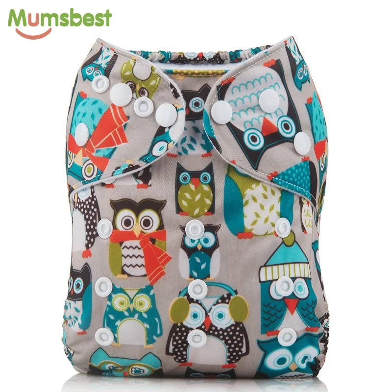 

[Mumsbest] Baby Adjustable reusable diapers baby Cover cloth diaper inserts washable waterproof & breathable Nappy Cover 3-15kg